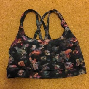 Lululemon Floral Energy Bra Size 2